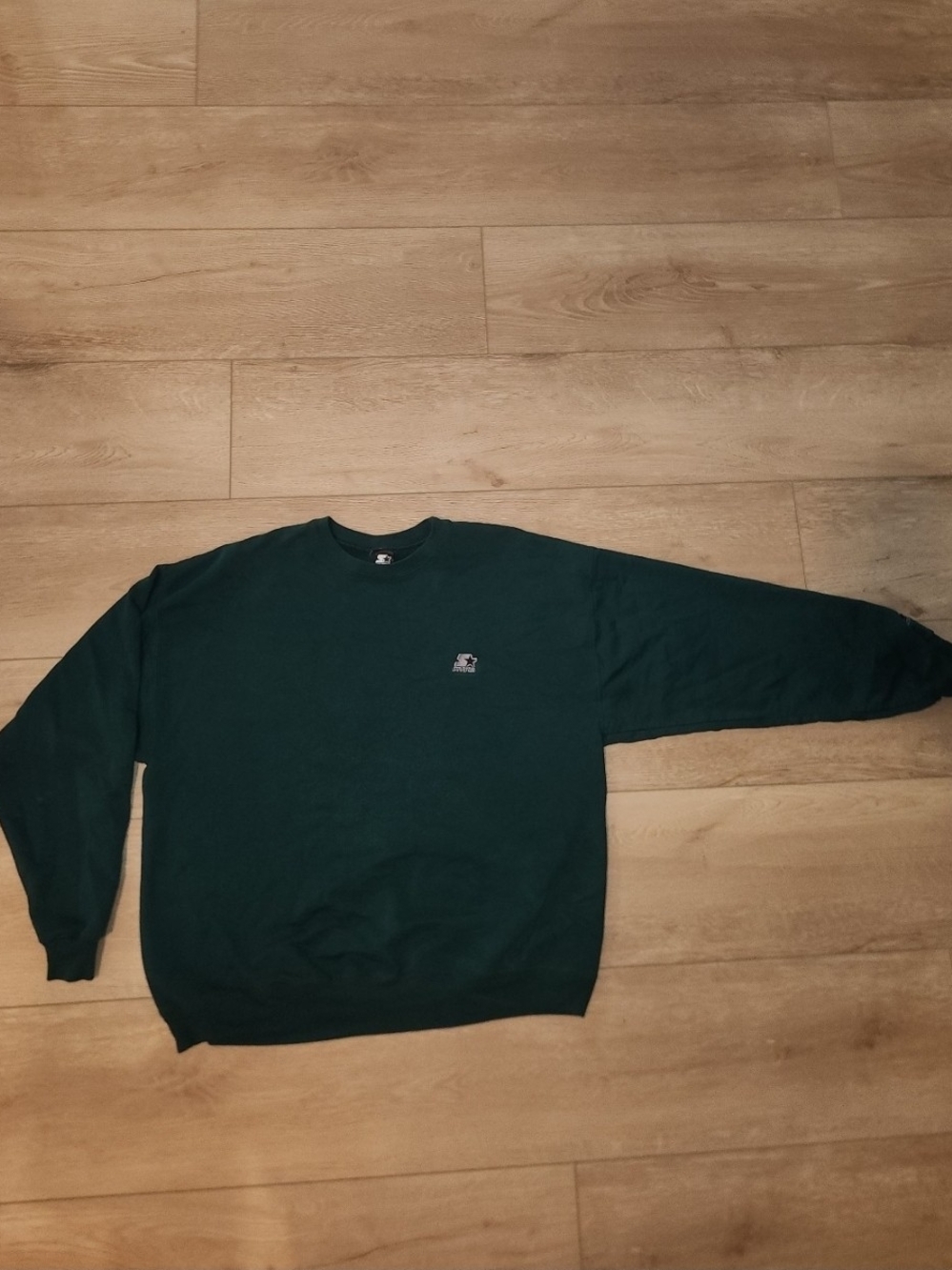 Vintage Y2K Forest Green Starter Crewneck Men's Size Large or XL Good Condition